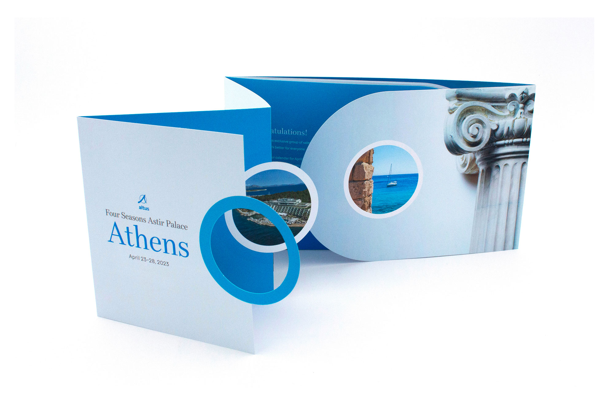 Altus 2023 brochure interior spread